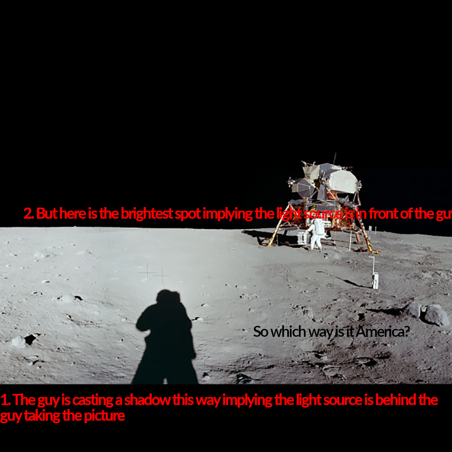 Proof the moon landing didn't happen!!